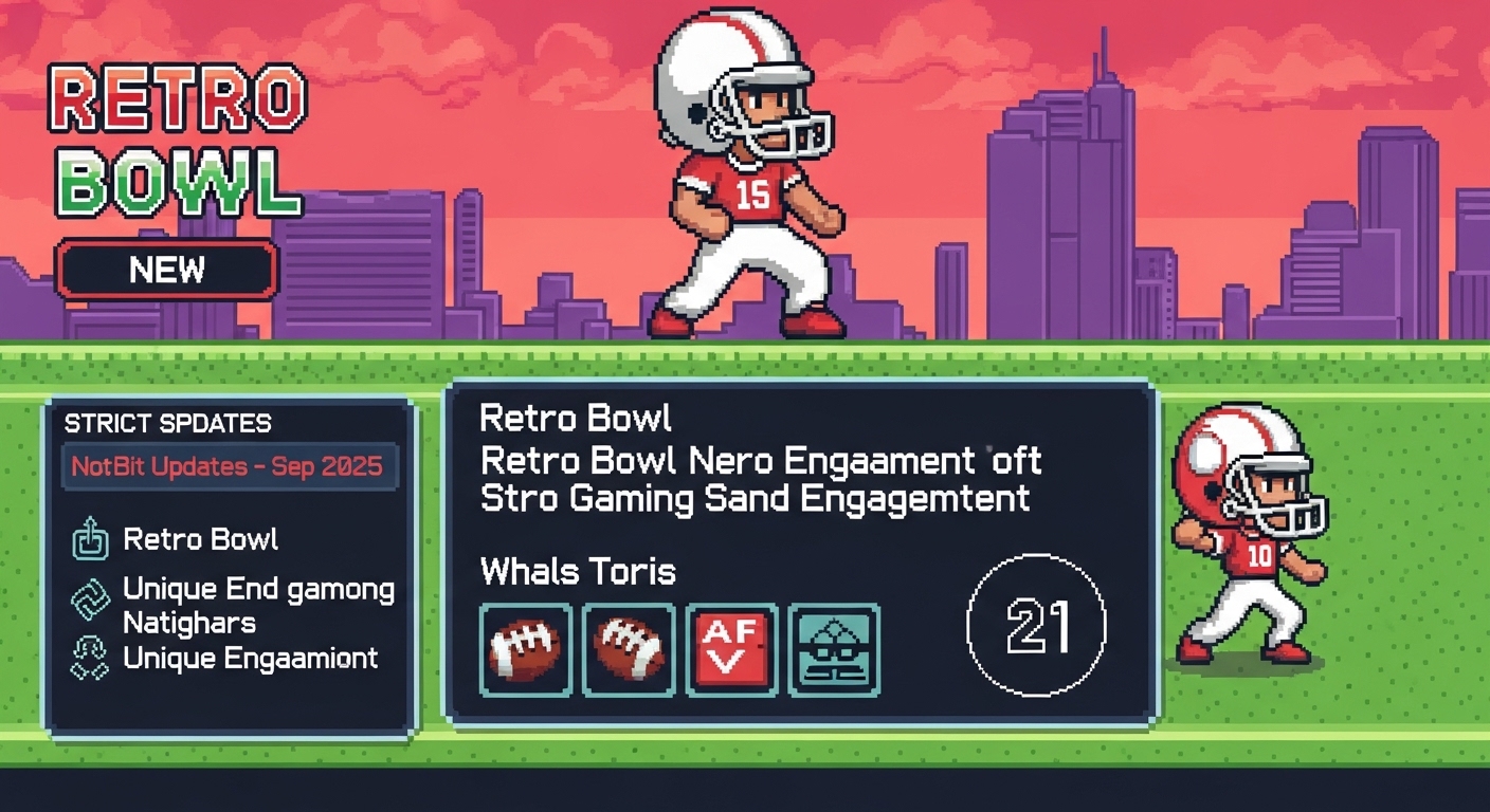 Exciting Changes in Retro Bowl: Updates for September 2025
